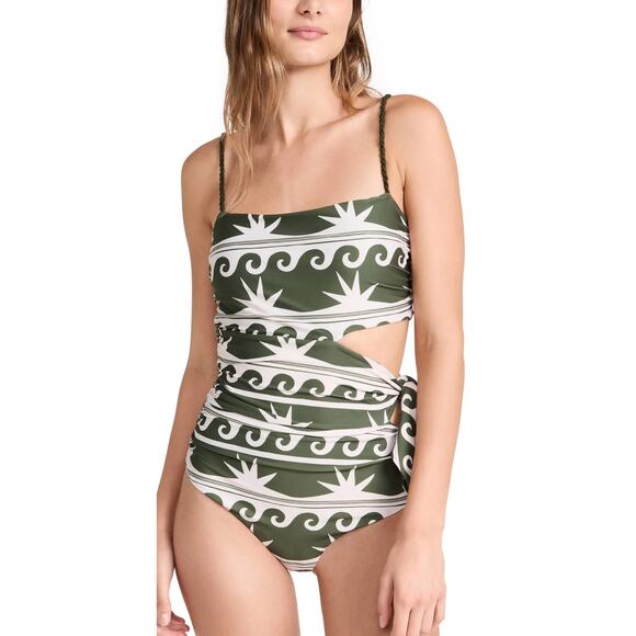 Johanna Ortiz Other - NEW Johanna Ortiz Great Star One Piece Swimsuit in Olive Size XL